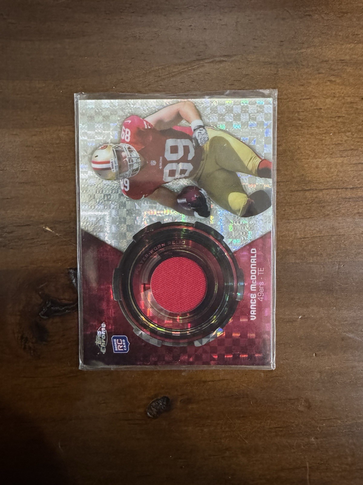 Vance McDonald Topps Chrome Rookie Relics #RRVM Base