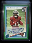 2025 Donruss Optic Tez Johnson Green (RAW)