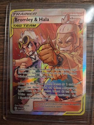 Bromley & Hala 229/236 Full Art - Cosmic Eclipse Sun & Moon - Pokemon TCG 2019