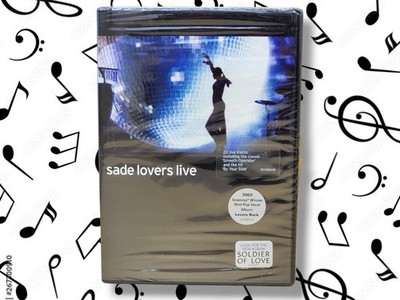 2002 Sony - Sade Lovers Live Concert DVD 22 Songs & More Factory Sealed!