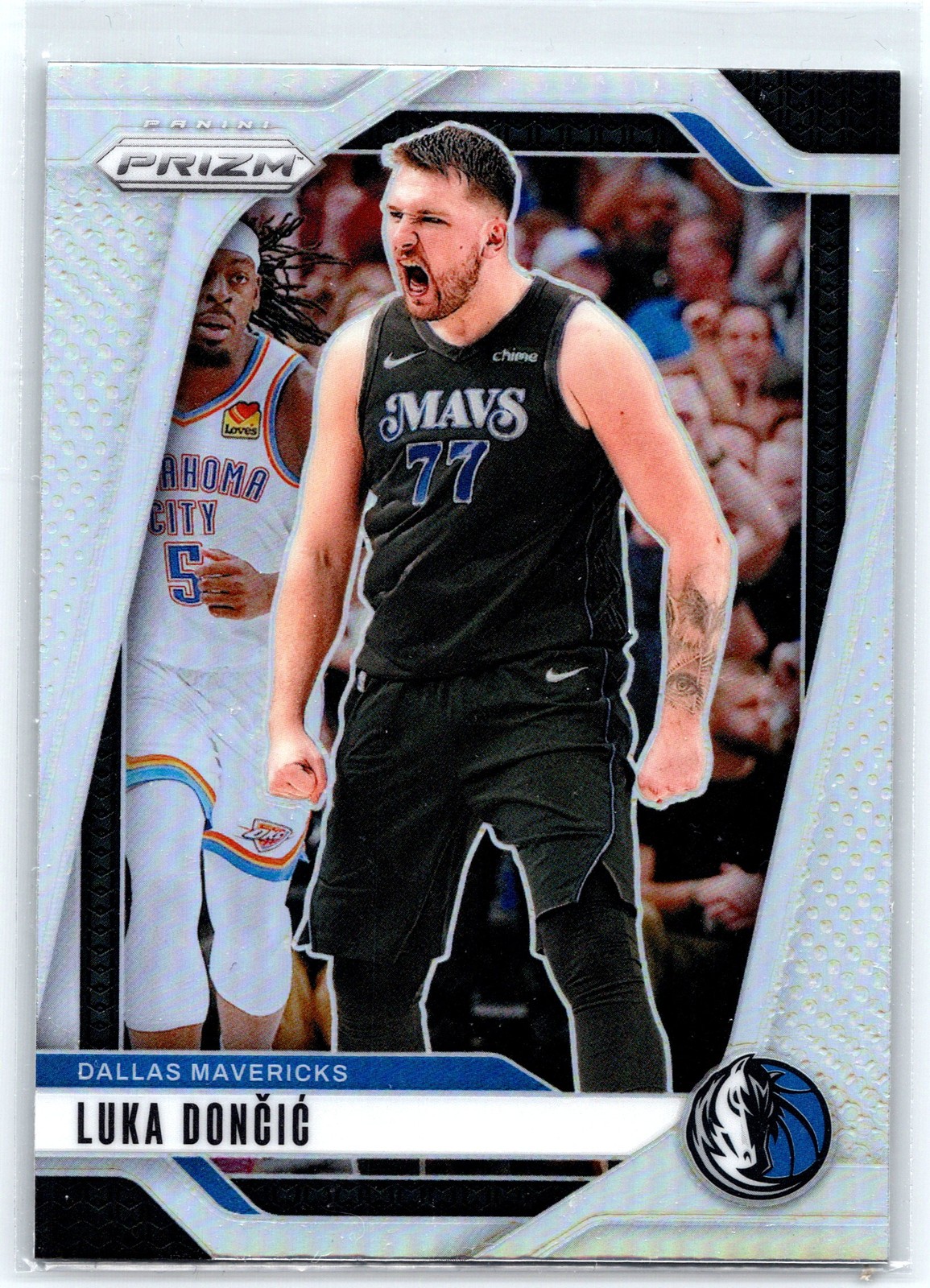2024-25 Panini Prizm #89 Luka Doncic Prizms Silver