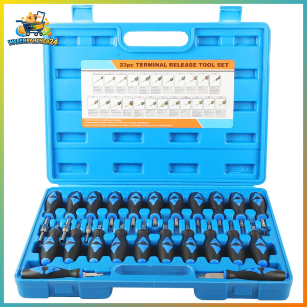 Terminal Removal Tool Kit 23-Tlg Auspinnwerkzeug Kfz Stecker Mit Transportkoffer-image