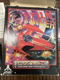 S.T.U.N. RUNNER Atari Lynx STUN RUNNER TESTED No Poster