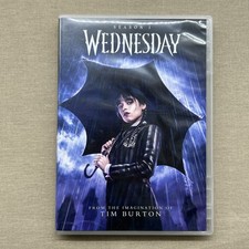 Wednesday: Complete First Season 1 DVD 2022 3-Disc Addams Teen Gothic Comedy 