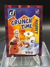 2025 Panini Donruss WNBA Crunch Time Purple Laser /49 Marina Mabrey #13