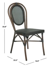 Safavieh ESBEN SIDE CHAIR, Reduced Price 2172772263 PAT4002A-SET2