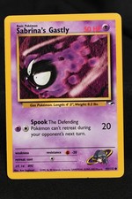 Sabrina's Gastly 93/132 NM Gym Heroes Regular Common Unlimited Pokémon TCG Card on eBay