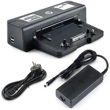 HP Laptop Docking Station With Power Adapter For 2170p 8440p 8460p 8470p