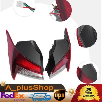 For 2021-2024 Hyundai Elantra Outer Tail Lights Rear Brake Lamps Left+Right Pair