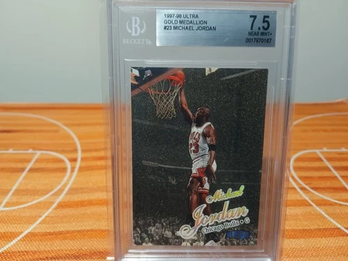 1997 Fleer Jordan BGS 7.5