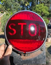 Vtg Do-ray Usa Red Stop Tail Light Lens Housing Ass. Hot Rat Rod Truck Bus