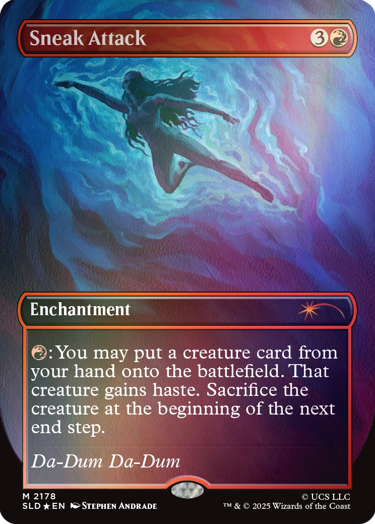 Magic the Gathering MTG Secret Lair x Jaws: Terror of Amity Island