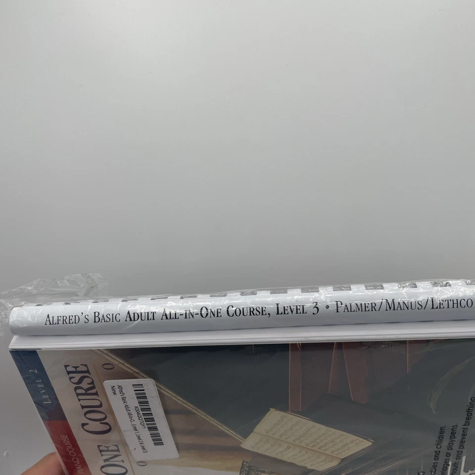 Alfred's Basic Adult All-In-One Piano Course: Level 1-3 Palmer Manus Lethco -NEW - Image 3 of 4