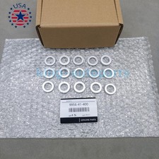 OEM Set of 15 Aluminum Oil Drain Plug Gaskets For Mazda 9956-41-400 USA!!
