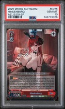 2025 WEISS SCHWARZ ENG AZUR LANE VOL.2 SR 075 HINDENBURG PSA 10 English