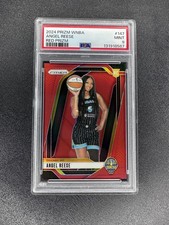 2024 Panini Prizm WNBA - Angel Reese #147 Red Prizm /299 (RC) PSA 9