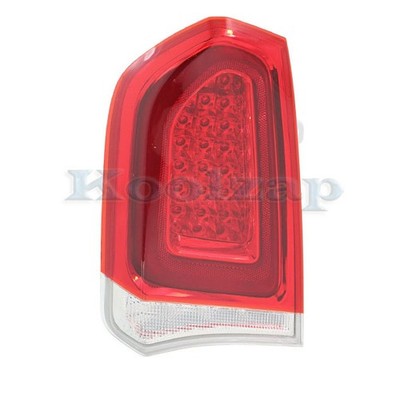For 15-22 300 Taillight Taillamp Rear Brake Light Lamp w/Chrome Trim Driver Side