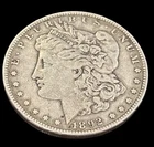 1892-P $1 Morgan Dollar 90% Silver Philadelphia US Coin