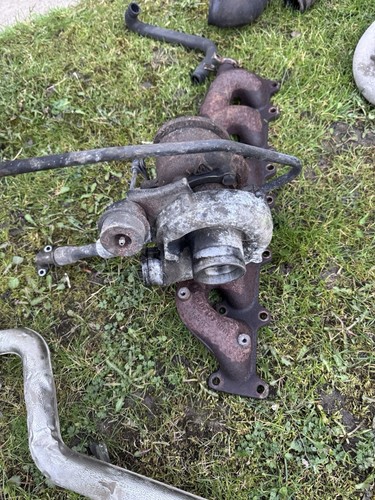 mercedes om606 turbo engine components manifold ac intercooler pipes brackets - Picture 6 of 15