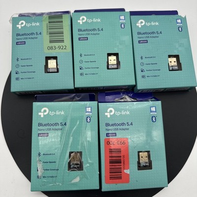 TP-Link UB500 Bluetooth 5.0 USB Dongle | Pack of Five (5) | Distressed Boxes