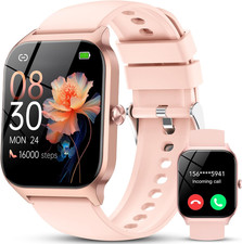 Smart Watch for Men Women, 1.85" HD Fitness Tracker with Bluetooth Calls/Message