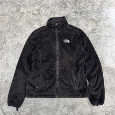 The North Face Jacket Womens Medium Black Fleece Full Zip Plush Outdoor Warm