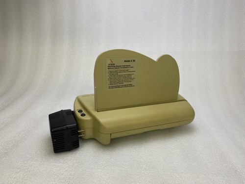 Xerox X30 Commercial Two/Three Hole 30 Sheet Electric Hole Punch Machine+Adapter