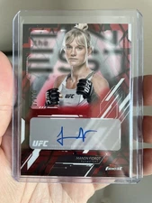 Manon Fiorot The Finest Auto Red/Black Vapor /10 - 2025 Topps Finest UFC #TFA-MF