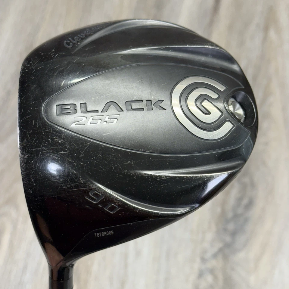 2—IZQUIERDA Cleveland CG Negro 265 Driver 9° y 3 Madera Miyazaki 39g Rígido Grafito LH Foto 3 de 4
