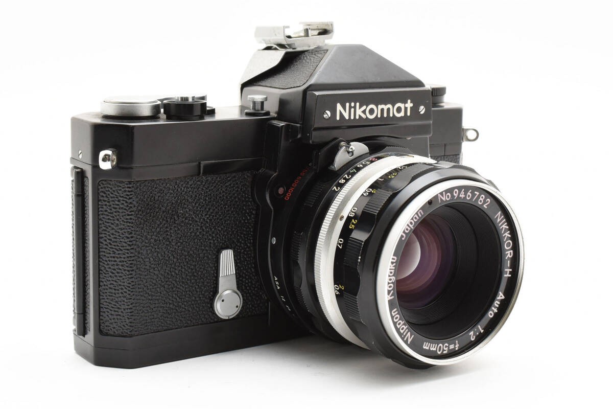 Nikon Nikomat FTn Film Camera with Nikkor H 50mm F2 Lens