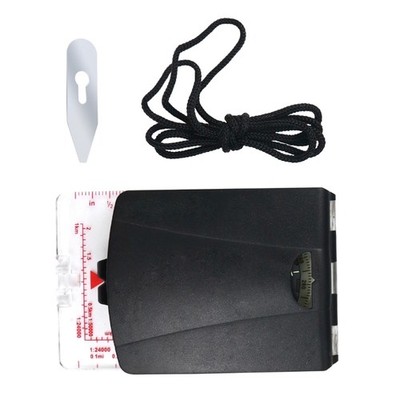 Outdoor Camping Orienteering Map Compasses Sighting Mirror Compasses Easy to Use