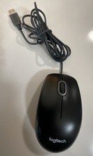 Logitech M-U0026 USB Optical Mouse - Black - Universal Wired - 810-002182