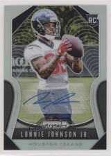 2019 Panini Prizm Rookies Silver Prizm Auto Lonnie Johnson Jr #396 Auto 1k5
