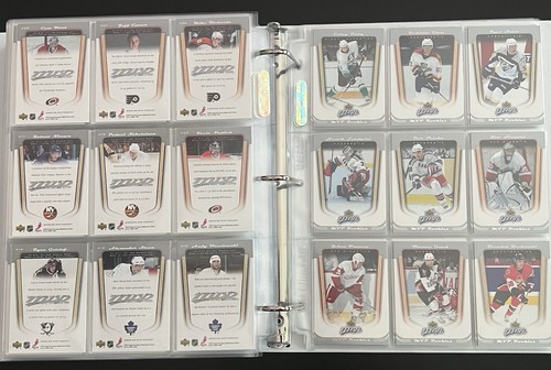 2005-06 Upper Deck MVP Hockey Master Complete Set 1-445 Inserts Ovechkin Crosby - Picture 8 of 16