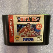 NFL '95 (Sega Genesis, 1994) (Game Only)