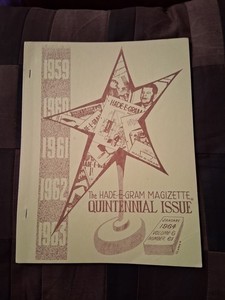 Vint. Monthly Magic Magazine Canadian Hade E Gram Publication From Dawes Estate