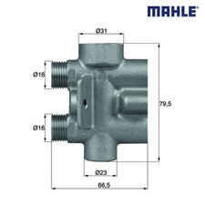 Thermostat Audi 75