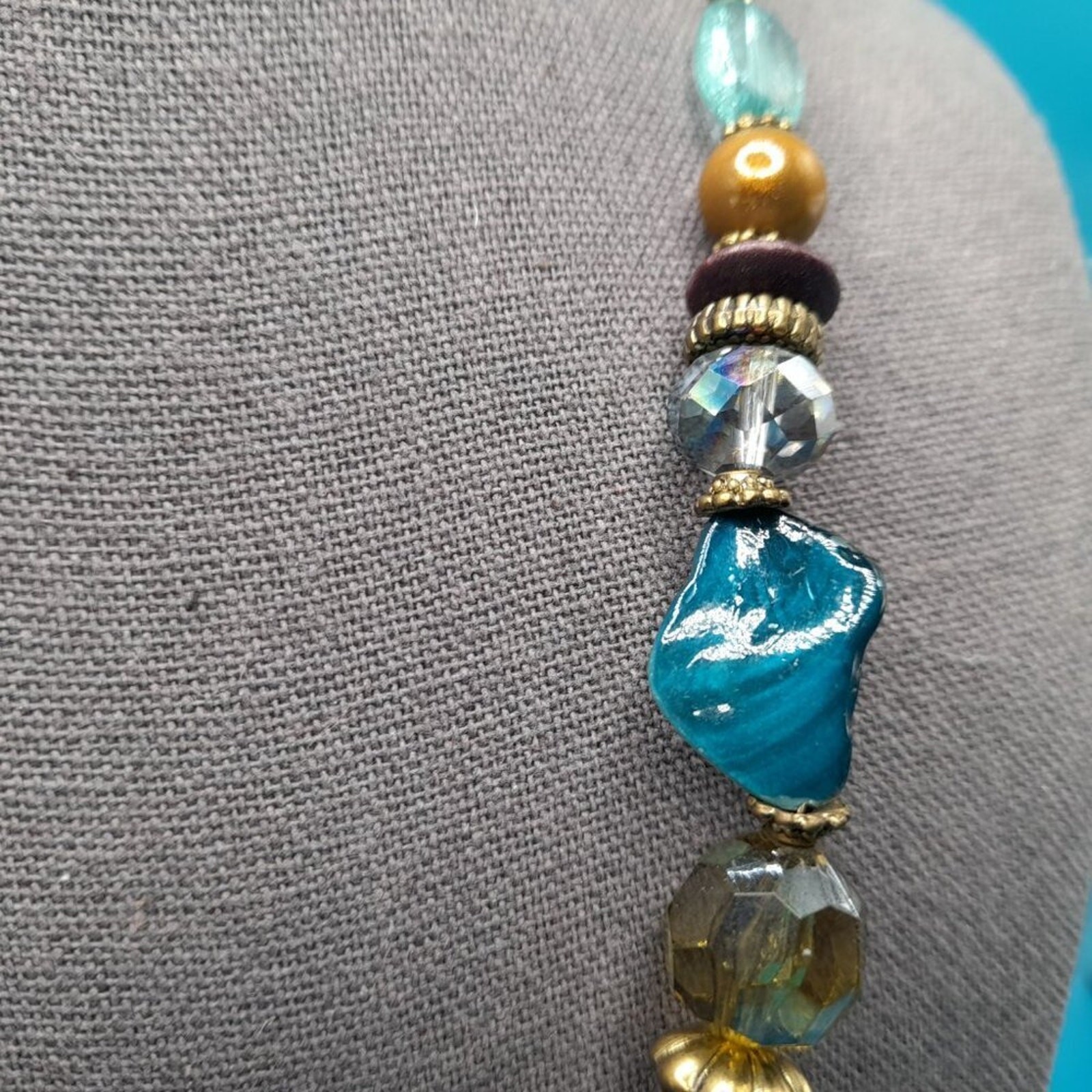 Ruby Road Multi-colored Bead Necklace, Single Str… - image 4