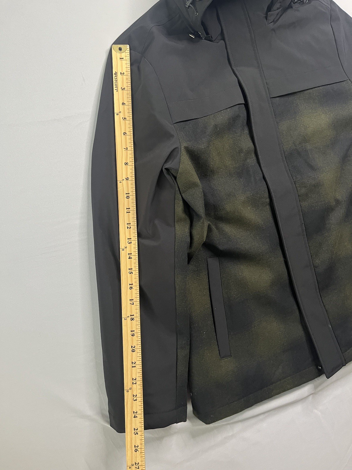 Pendleton Jacket Mens Medium Hooded Softshell Bla… - image 19