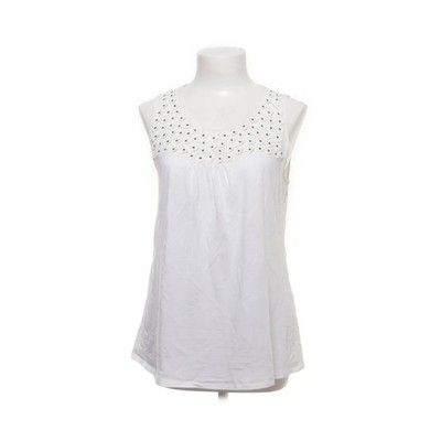 Weekend MaxMara, Top, Größe: XXS, Weiß/Schwarz, Gepunktet, Damen #HD0