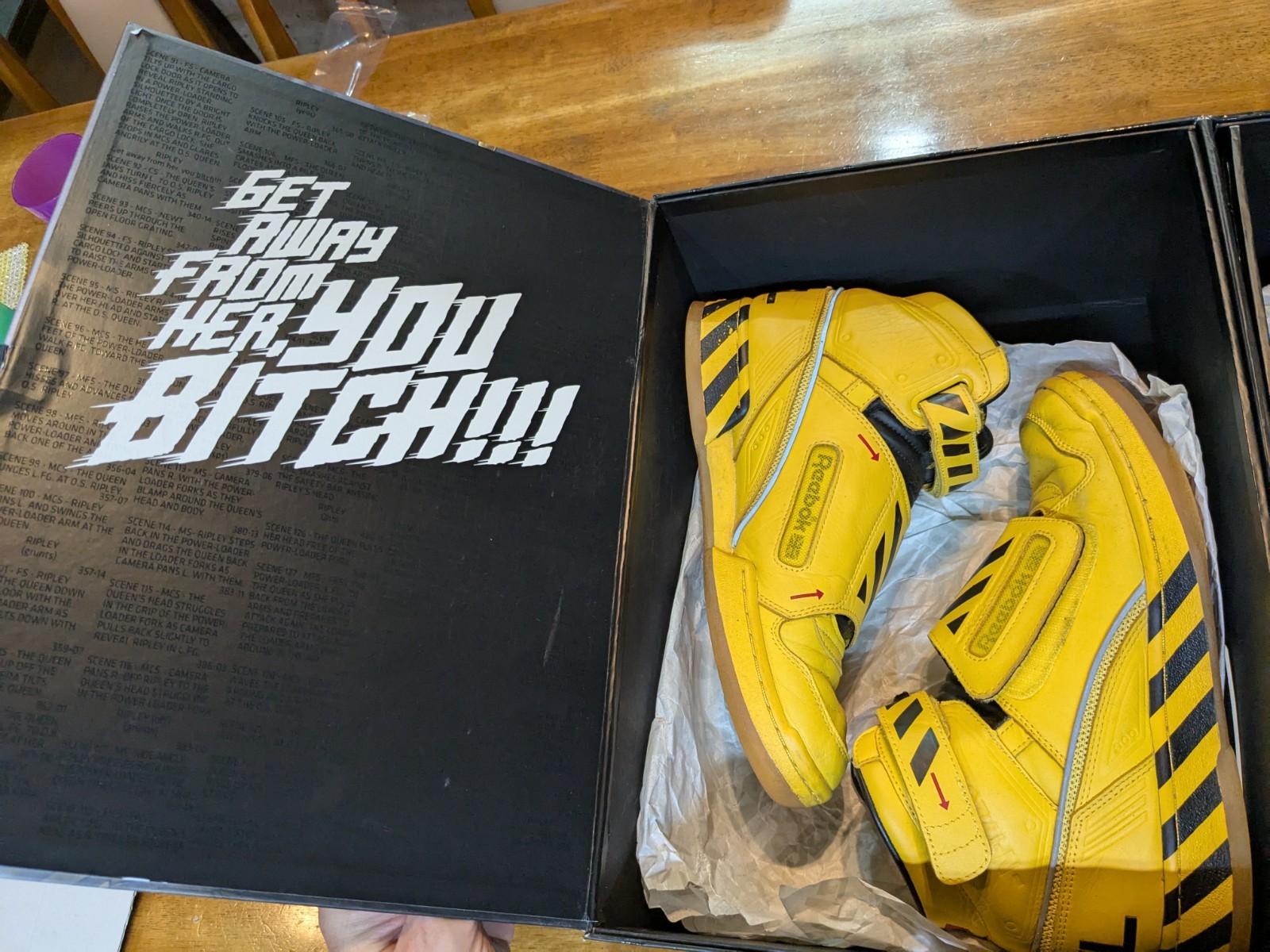 Reebok Alien Stomper "Final Battle Pack" Trainers in UK size 7.5 Ultra-rare image 3