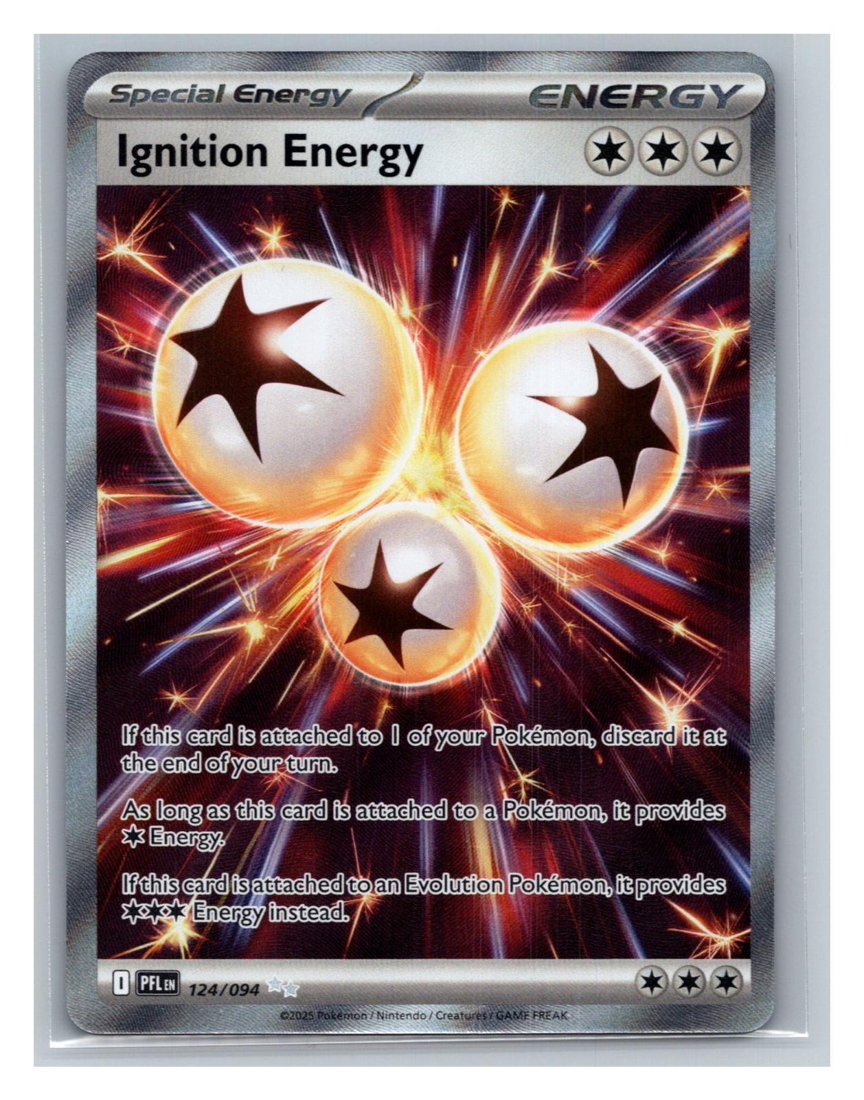 Ignition Energy 124/094 Ultra Rare Phantasmal Flames Pokemon Holo Near Mint