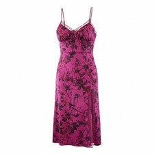 Urban Outfitters Audrey Floral Lace Midi Slip Dress