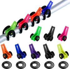 21 Pcs Fishing Rod Hook Holder Fishing Lure Bait Keeper W/ Elastic Rubber Rings