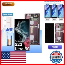 US Version Yondista Samsung Galaxy S22 Ultra 5G Screen Replacement 6.8" AMOLED