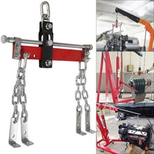 2000LB 900KG ENGINE LEVELLER CRANE HOIST CHAIN LOAD GARAGE LIFT LOADING BALANCER