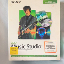 Sony ACID Music Studio DAW/Multitrack Software CD for Windows, English
