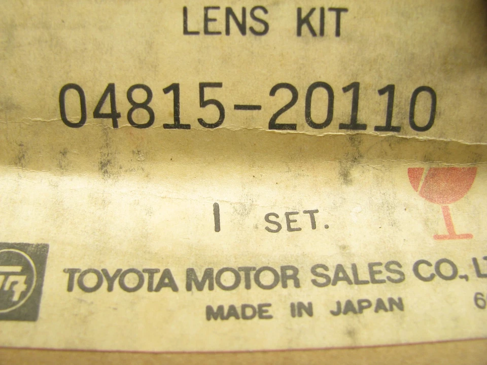 Новый из старых запасов оригинальный производитель Toyota 04815-20110 задний правый задний фонарь лампа для 1973-1978 Corona - Изображение 3 из 3