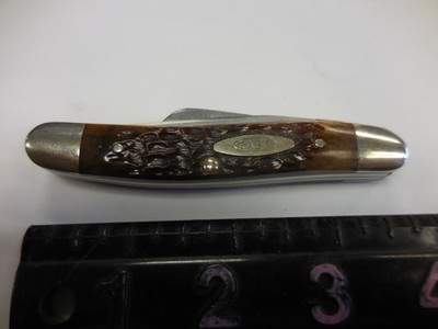 Mint Vintage Case XX Razor Edge 6318 HP SSP, Stockman Pocket Knife 1 Dot