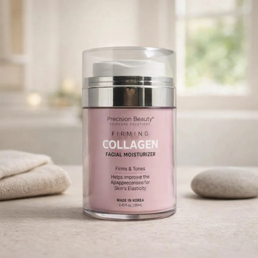 Firms & Tones | Collagen Facial Moisturizer by Precision Beauty – 3.4 fl oz
